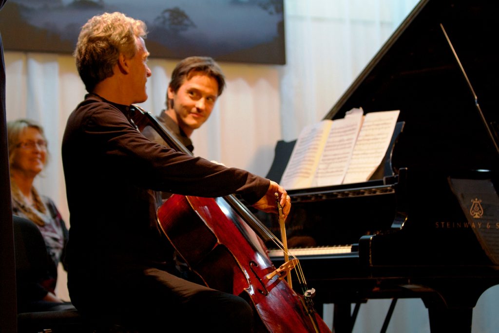 David Pereira and Timothy Young (right) performing at the Tyalgum festival, which was held at the weekend. David Pereira and Timothy Young (right) performing at the Tyalgum festival, which was held at the weekend.